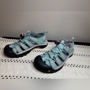 Keen Women’s Teal and Black Outdoor Sandals